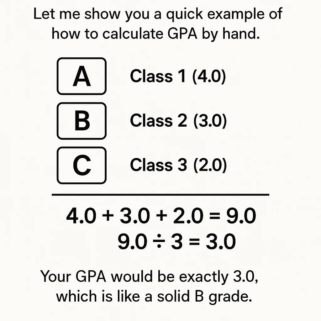 Middle School GPA Calculator